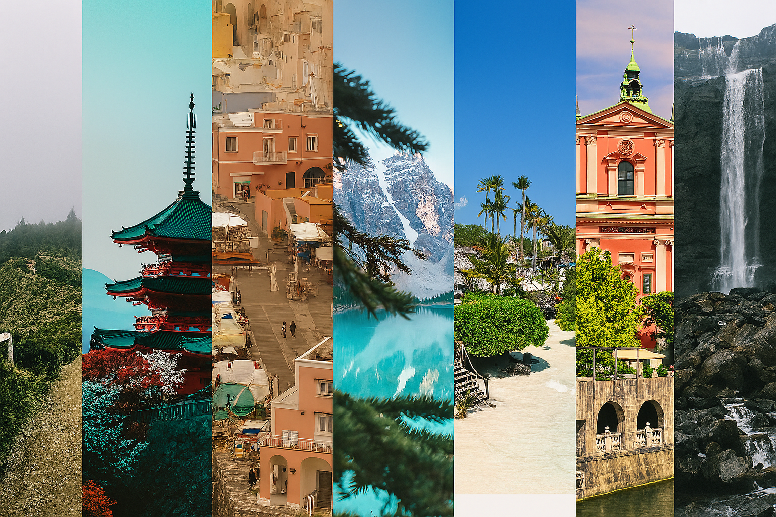 Reisetasche mit Rollen gepackt? Entdecke die Top 7 Urlaubsorte, die du 2025 unbedingt besuchen solltest!