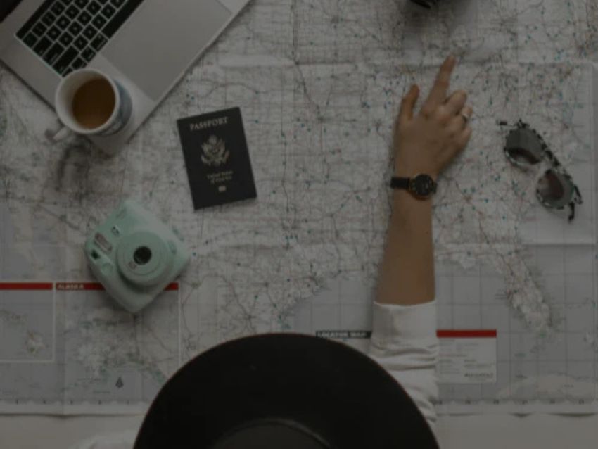 SONS OF ALOHA Top 5 Reiseziele moddiges Bild mit einer Landkarte