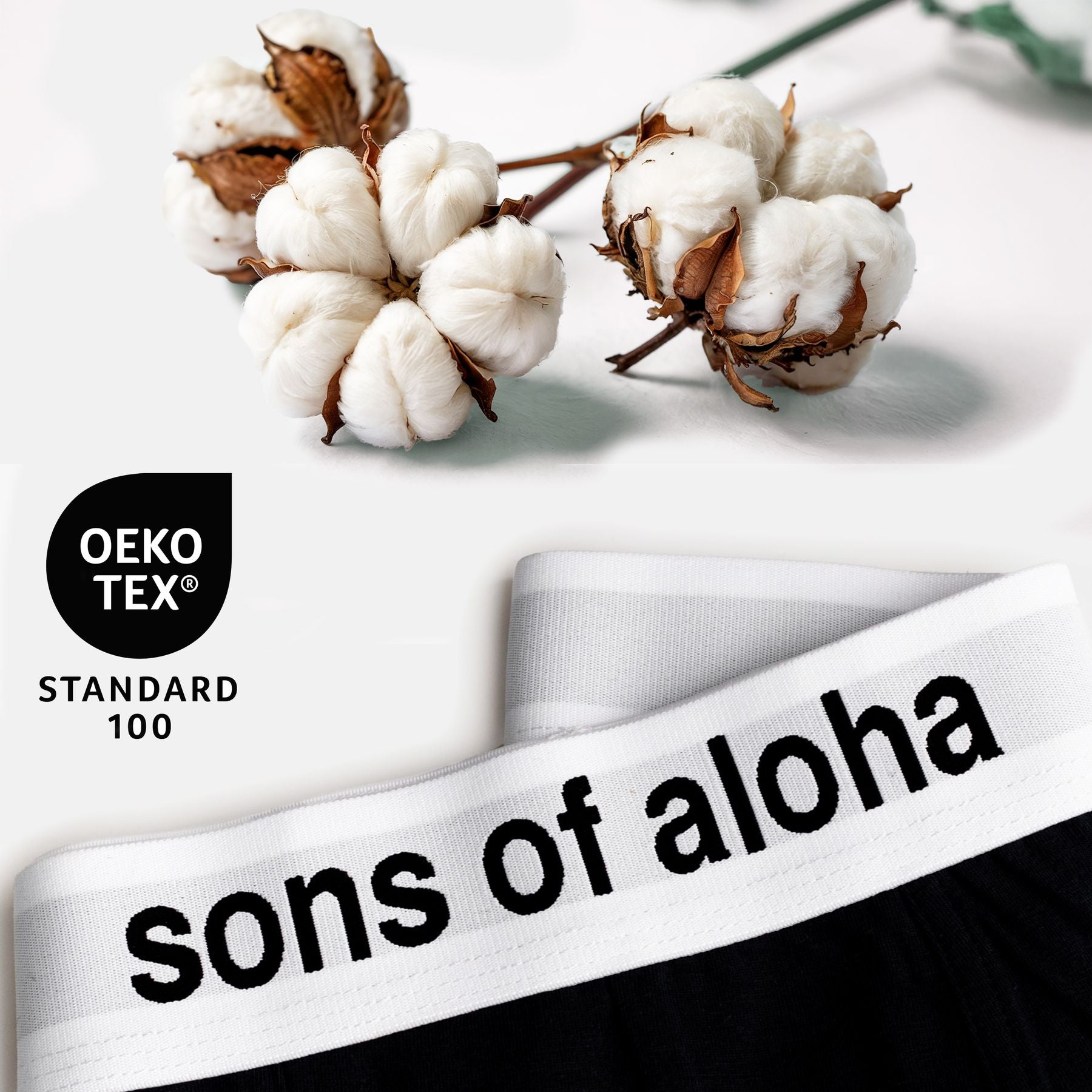 SONS OF ALOHA Boxershorts 6er Packung Männer Unterhosen Herren 49331