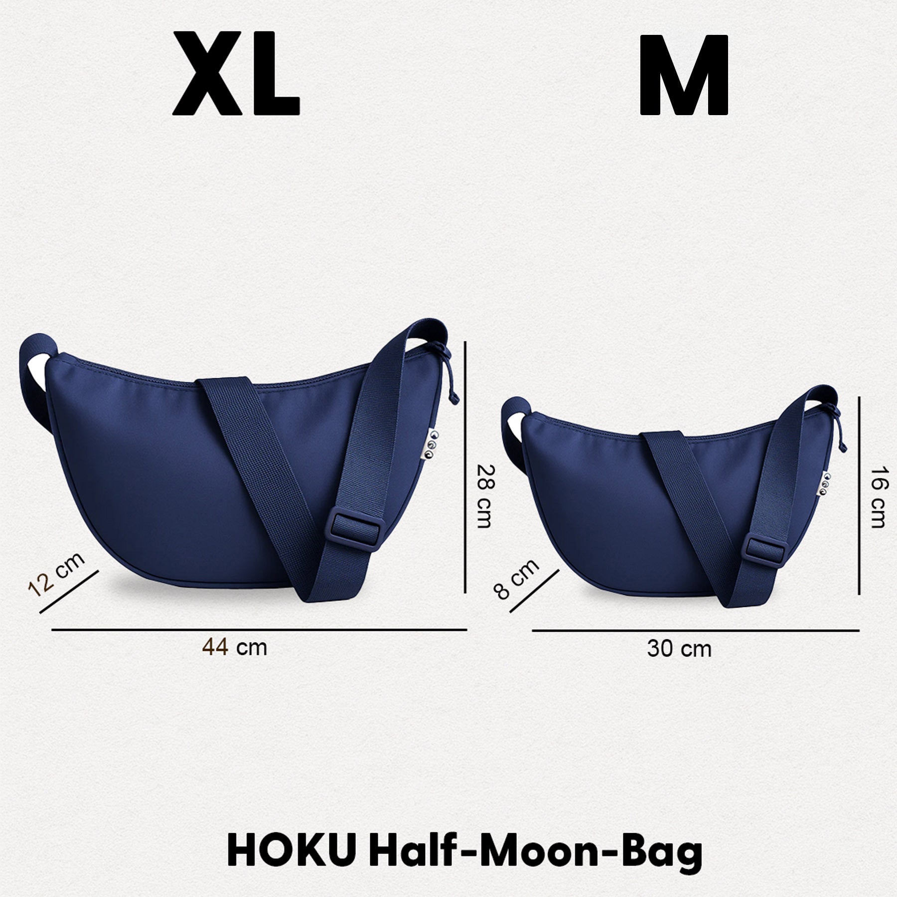 Half-Moon-Bag HOKU Umhängetasche