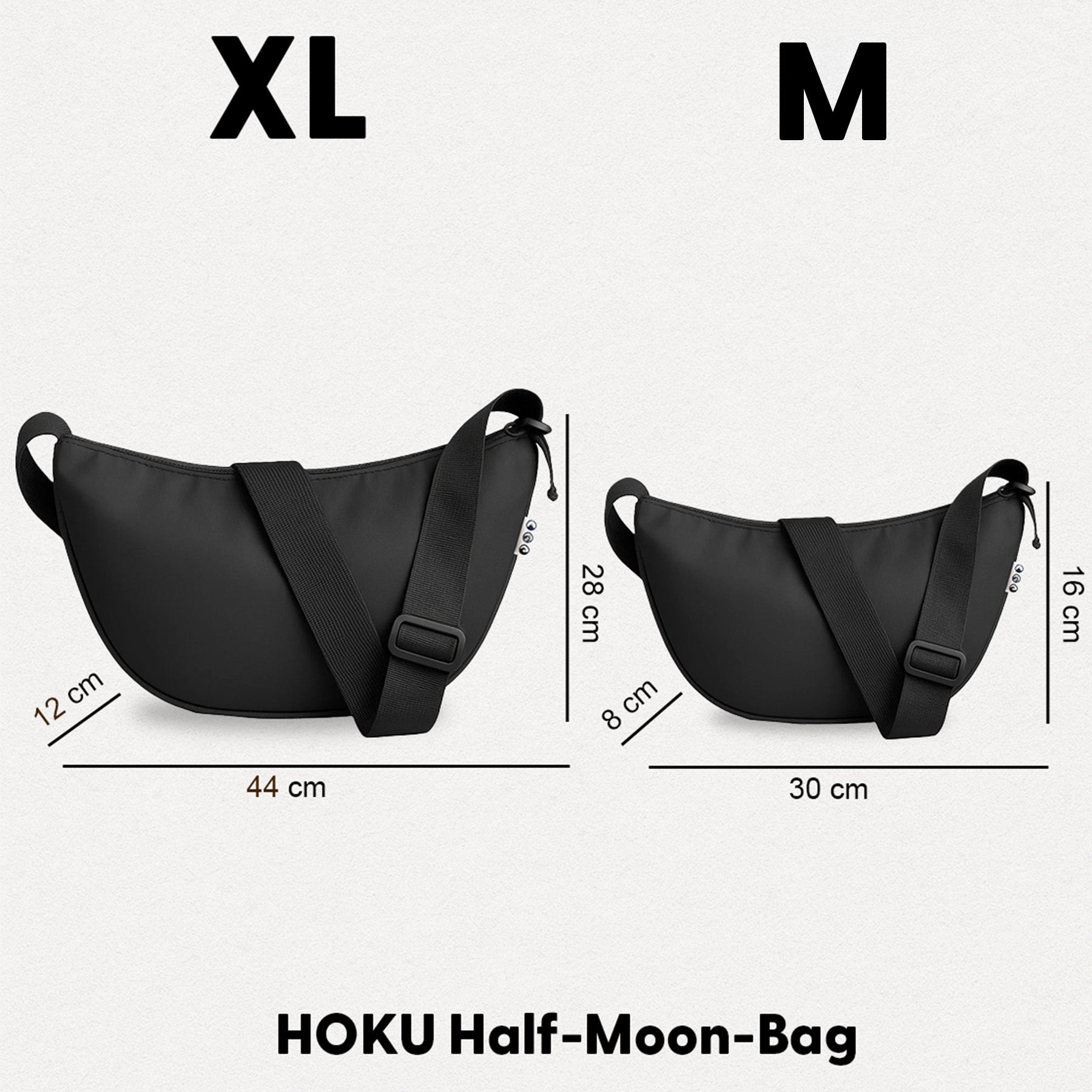 Half-Moon-Bag HOKU Umhängetasche