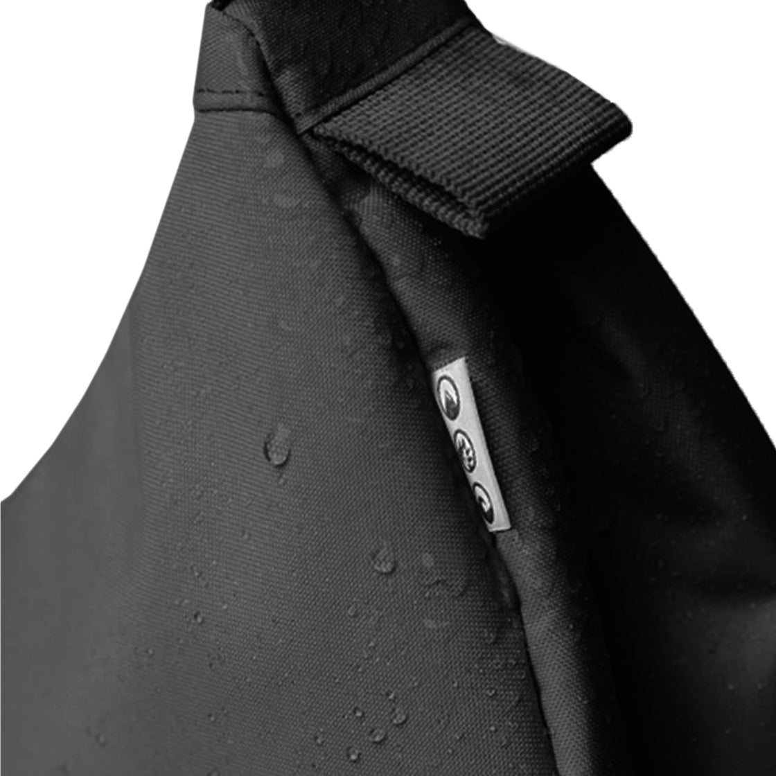 Moon Bag XL schwarz produktbild von der seite