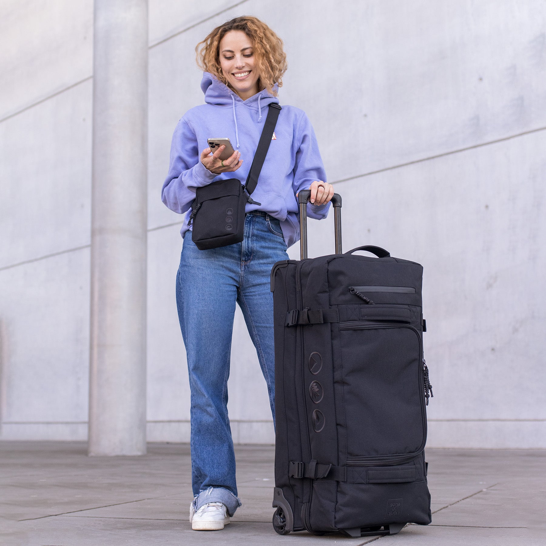 Reisetaschen mit Rollen KANE groß