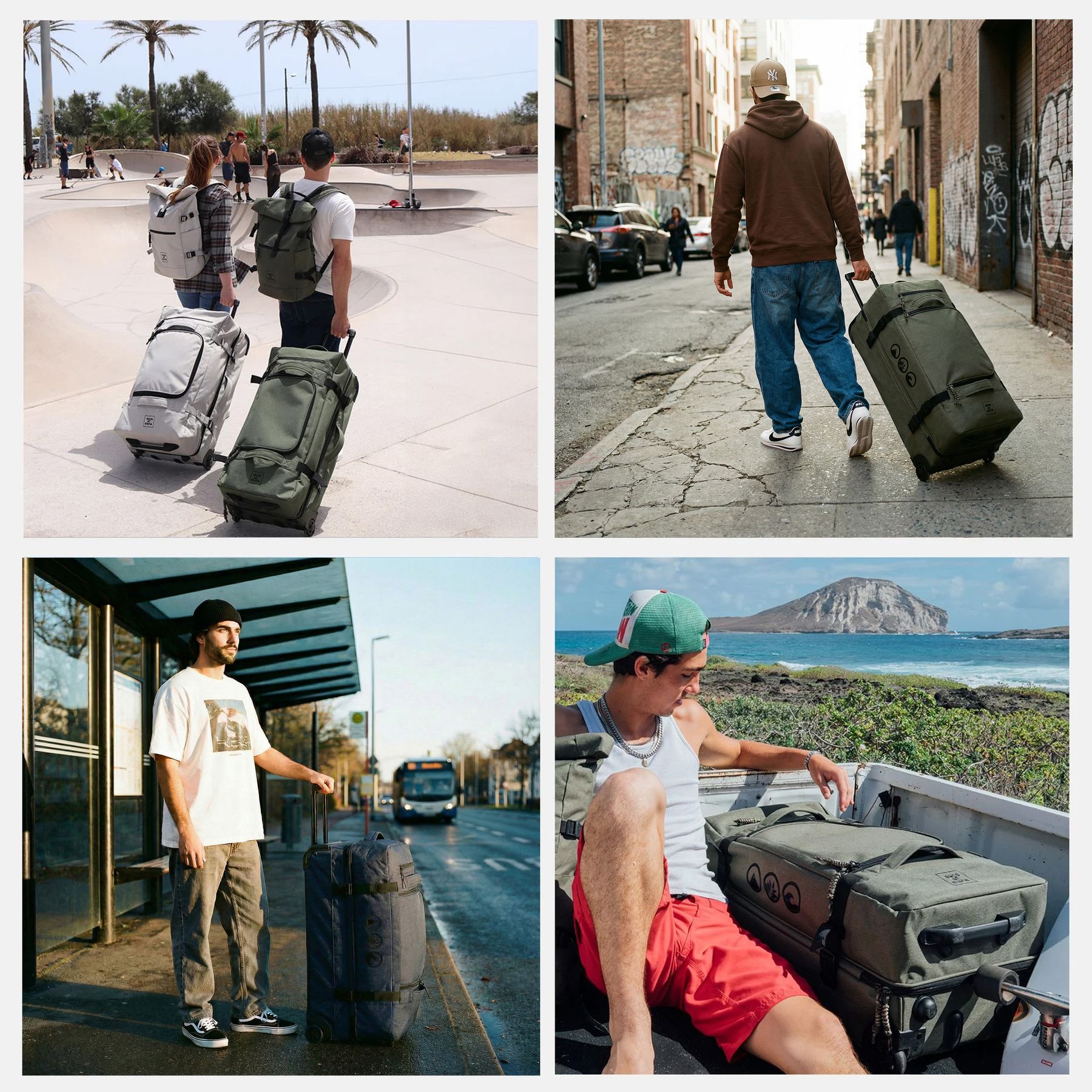 Travel bags with wheels KANE large