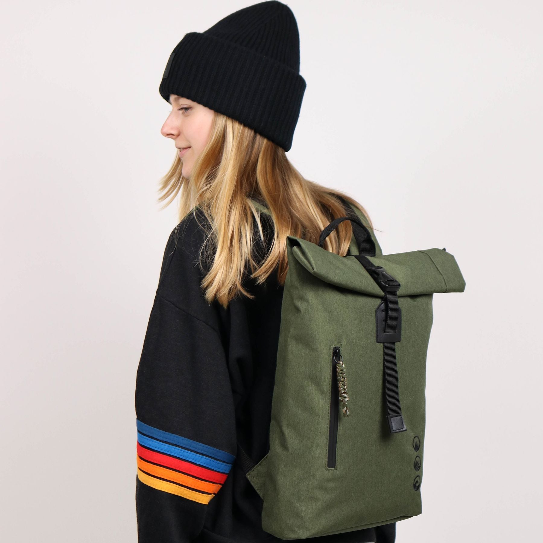 Rolltop Rucksack Damen schmal & klein ALANI
