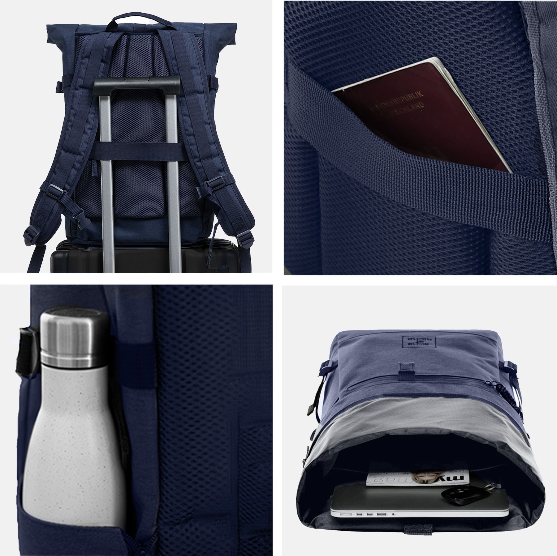 XL Rolltop Rucksack KANE groß