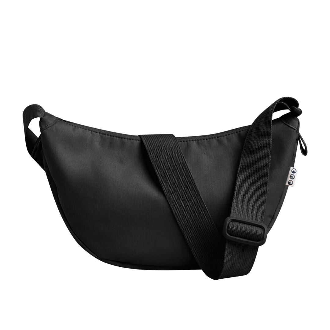 Produktbild von vorne Moon Bag HOKU groß  (XL) in schwarz