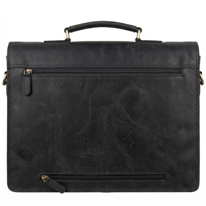 Aktentasche Leder braun 15" ASHTON Dokumententasche groß