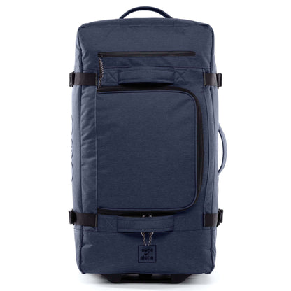 Set of travel bags with wheels KANE + Hip Bag KANE ocean-blue