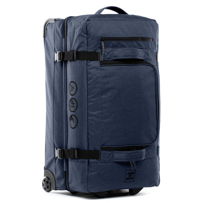 Set of travel bags with wheels KANE + Hip Bag KANE ocean-blue