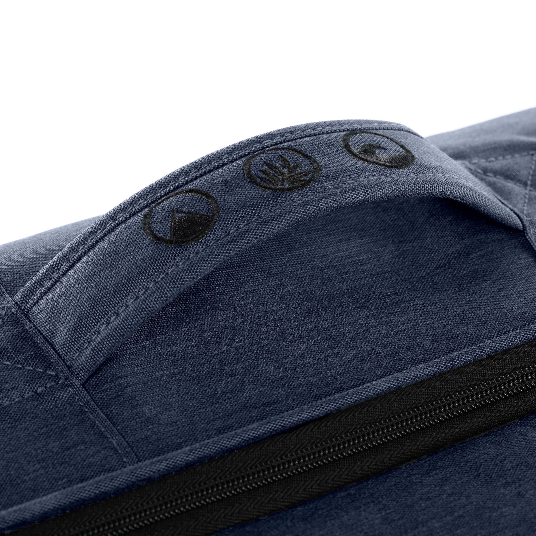 Set of travel bags with wheels KANE + Hip Bag KANE ocean-blue