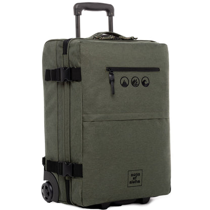 Handgepäck Rucksack Koffer olive-green