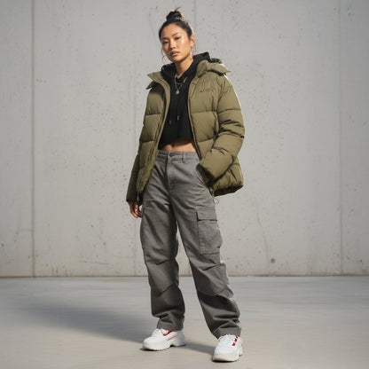 Daunenjacke mit Kapuze KAILANI Puffer Jacket