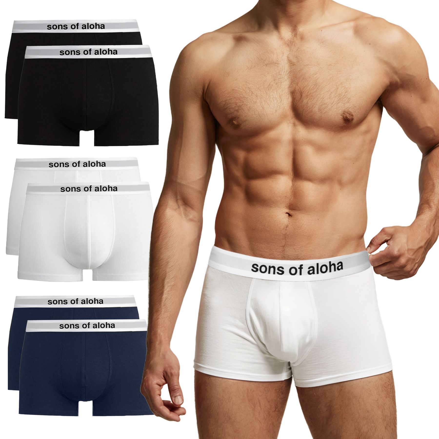 Men's Boxer Shorts (6-pack)