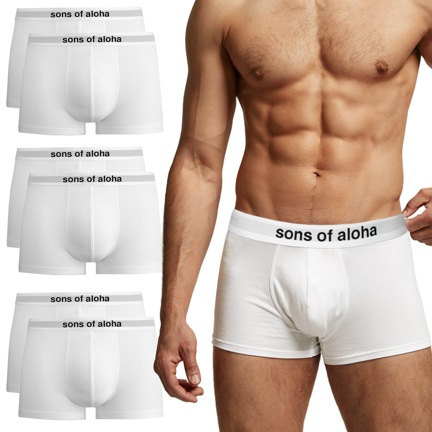 Men's Boxer Shorts (6-pack)
