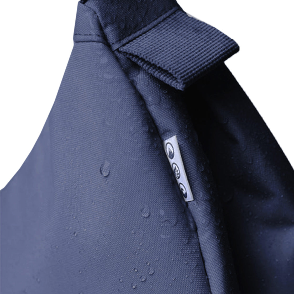 Moon Bag blau XL produktbild von der seite