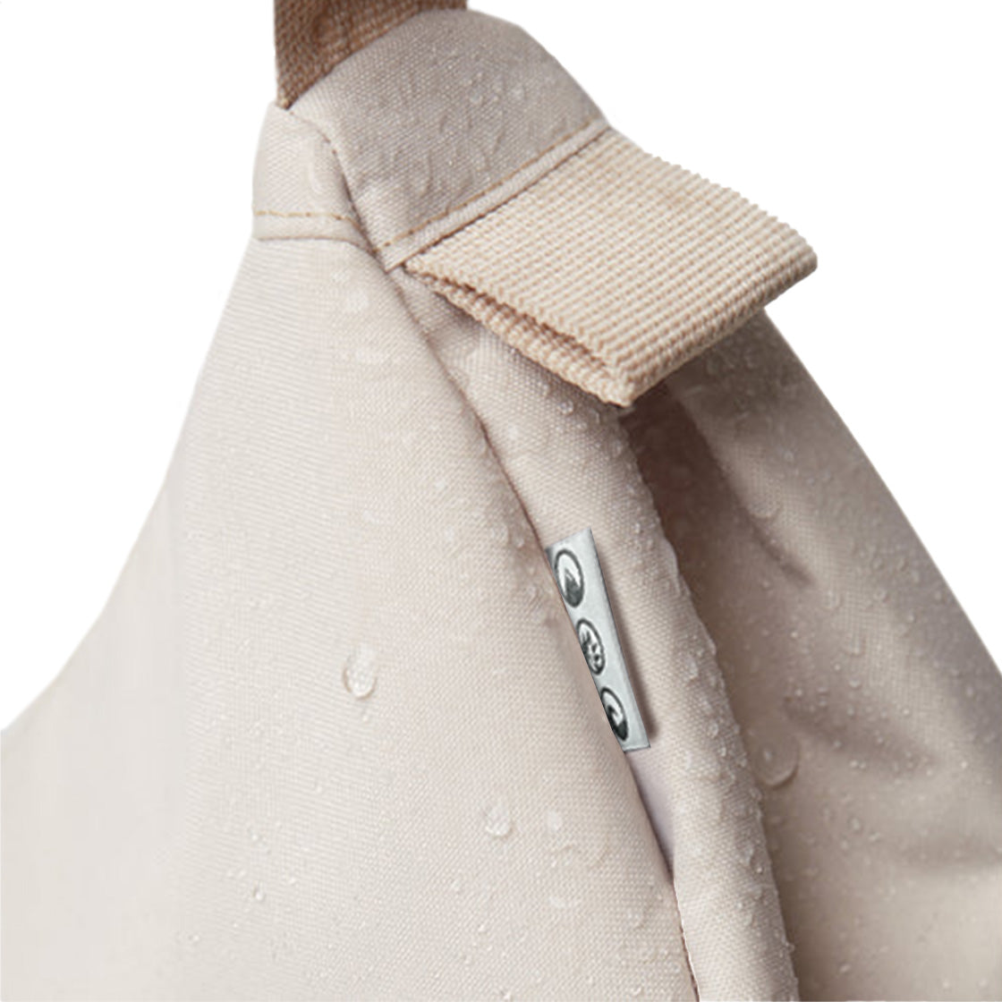 Moon Bag beige XL produktbild von der seite