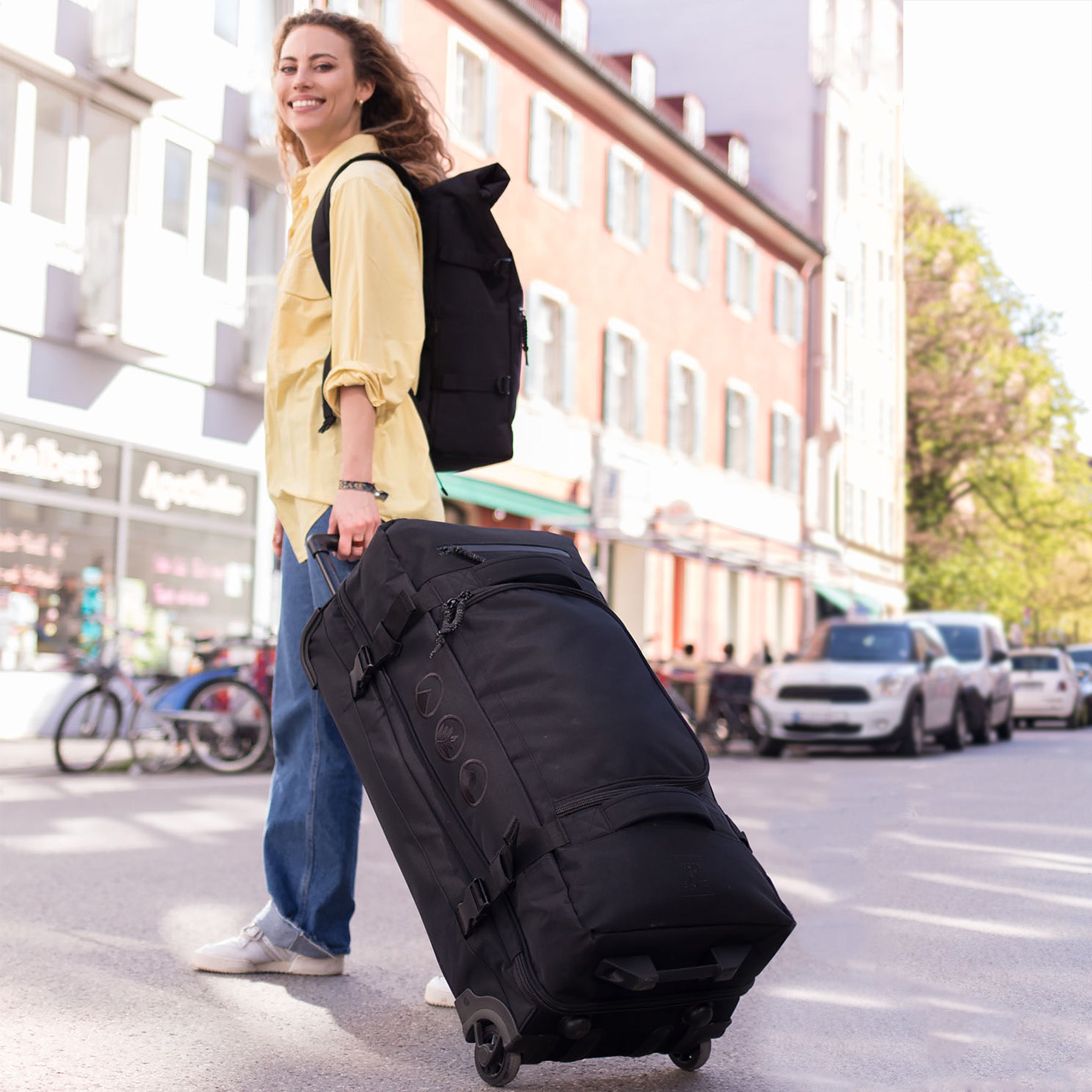 Reisetaschen mit Rollen Duffel trolley SONS OF ALOHA RPET KANE parent 41527