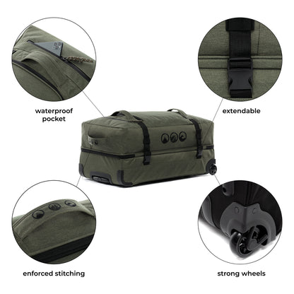 Reisetaschen mit Rollen Duffel trolley SONS OF ALOHA RPET KANE parent 38771