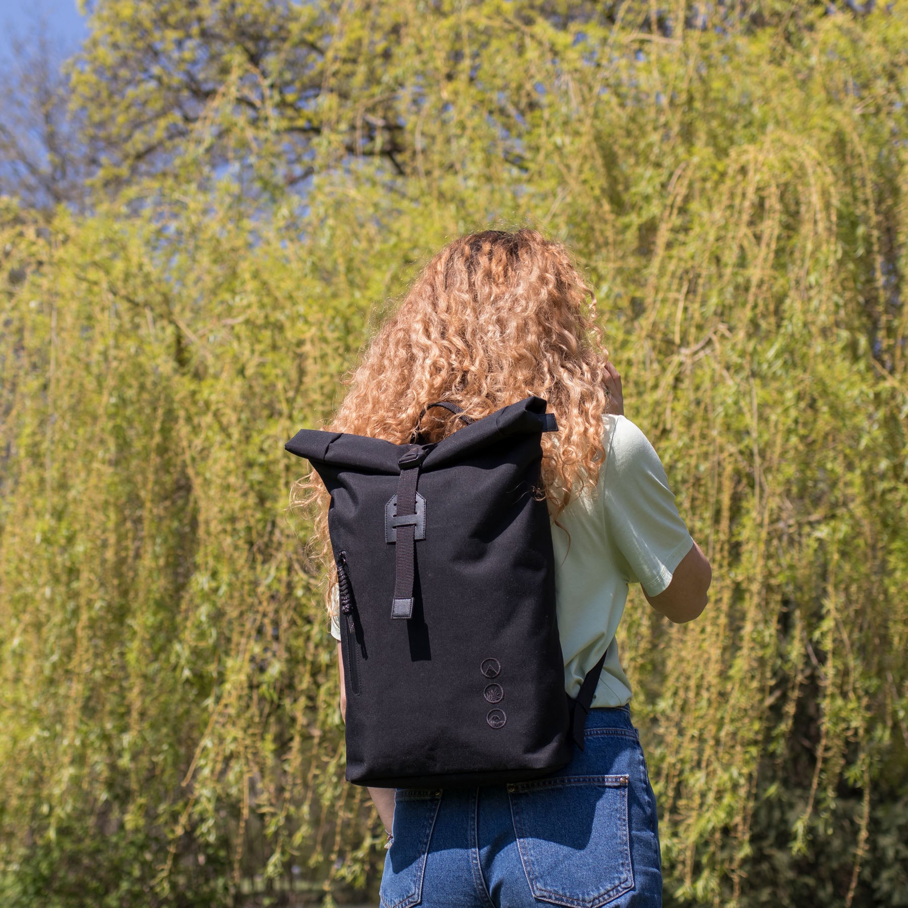 Set of travel bags with wheels KANE + backpack ALANI
