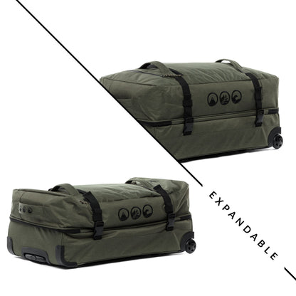 Set of travel bags with wheels + bicycle bag KANE