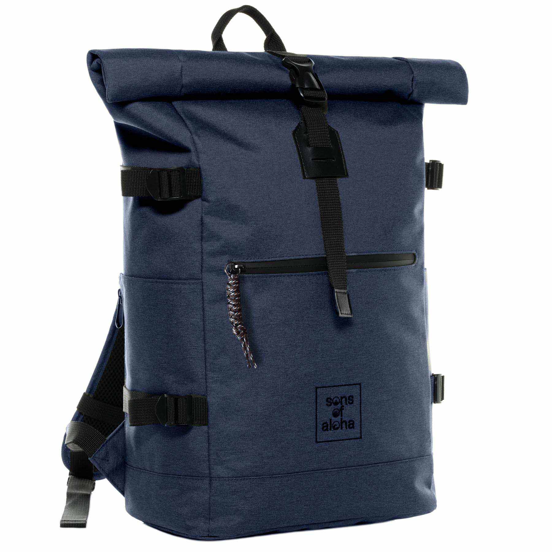 Backpack KANE + bum bag ALANI ocean blue