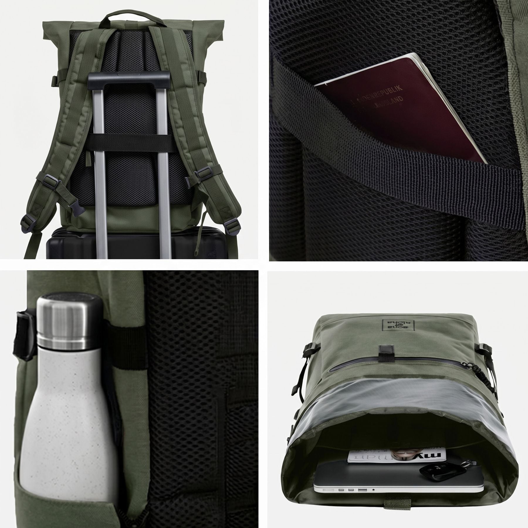 XL Rolltop Rucksack KANE groß