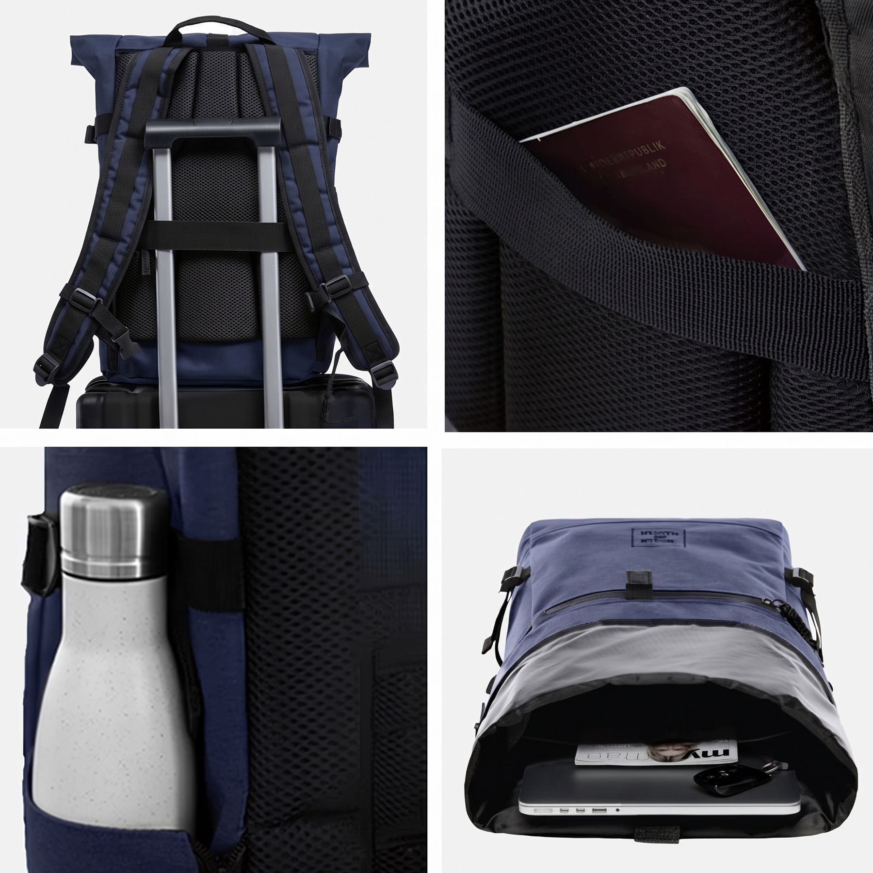 XL Rolltop Rucksack KANE groß