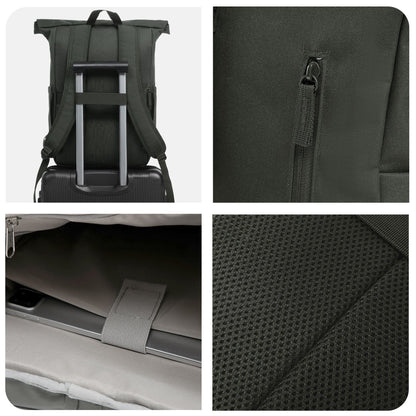 Rolltop Rucksack gross - Backpack SONS OF ALOHA Laptop-Fach Schuh-Fach