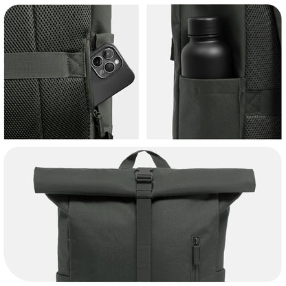 Rolltop Rucksack gross - Backpack SONS OF ALOHA Laptop-Fach Schuh-Fach