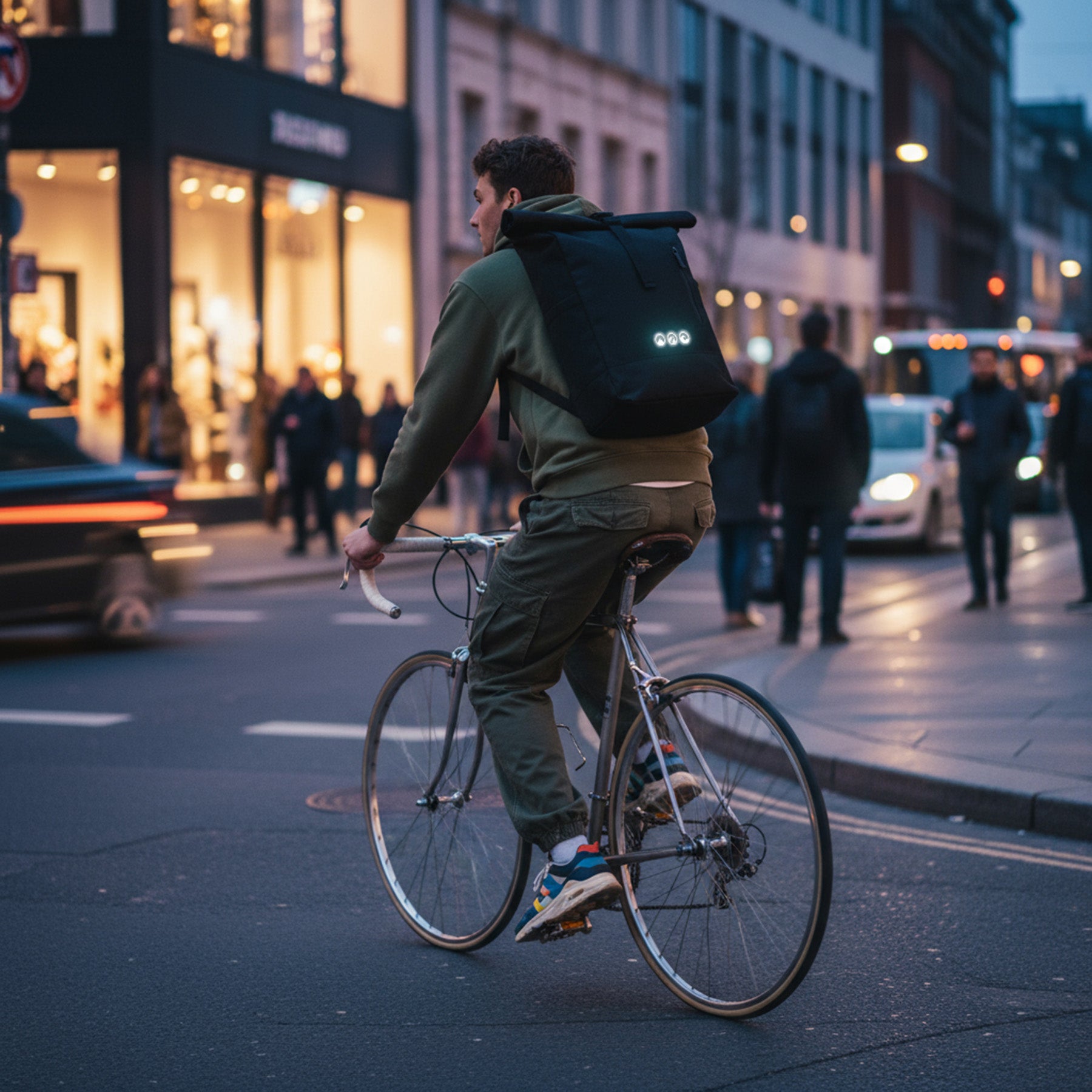 Rolltop Rucksack gross - Backpack SONS OF ALOHA Laptop-Fach Schuh-Fach