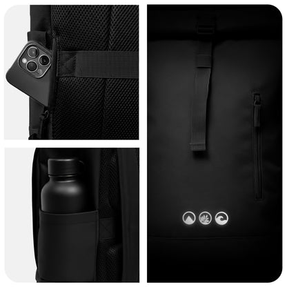 Rolltop Rucksack gross - Backpack SONS OF ALOHA Laptop-Fach Schuh-Fach