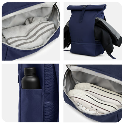 Rolltop Rucksack gross - Backpack SONS OF ALOHA Laptop-Fach Schuh-Fach