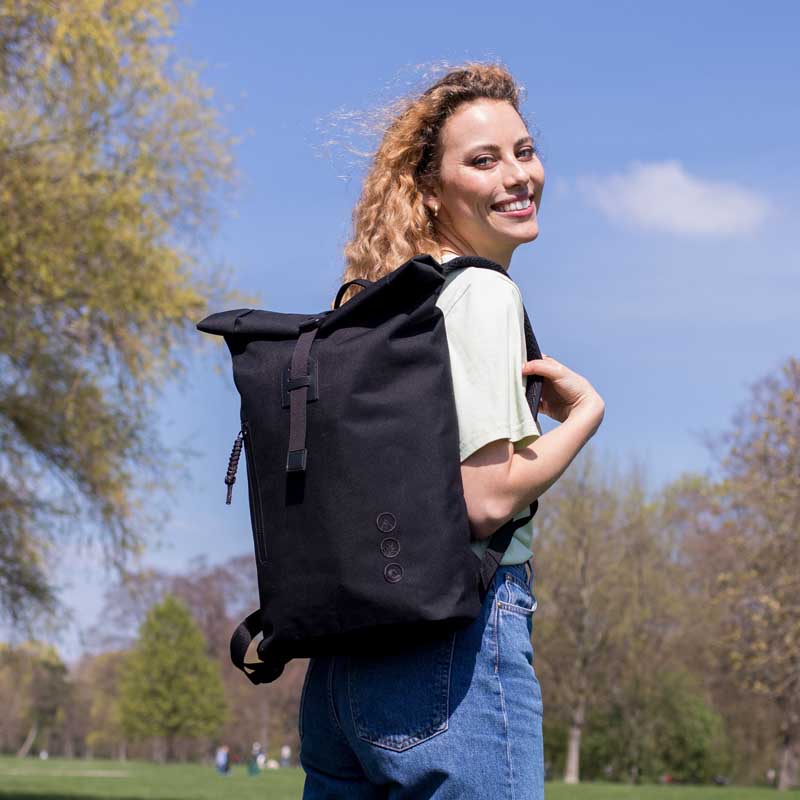Rolltop Rucksack Damen schmal & klein ALANI
