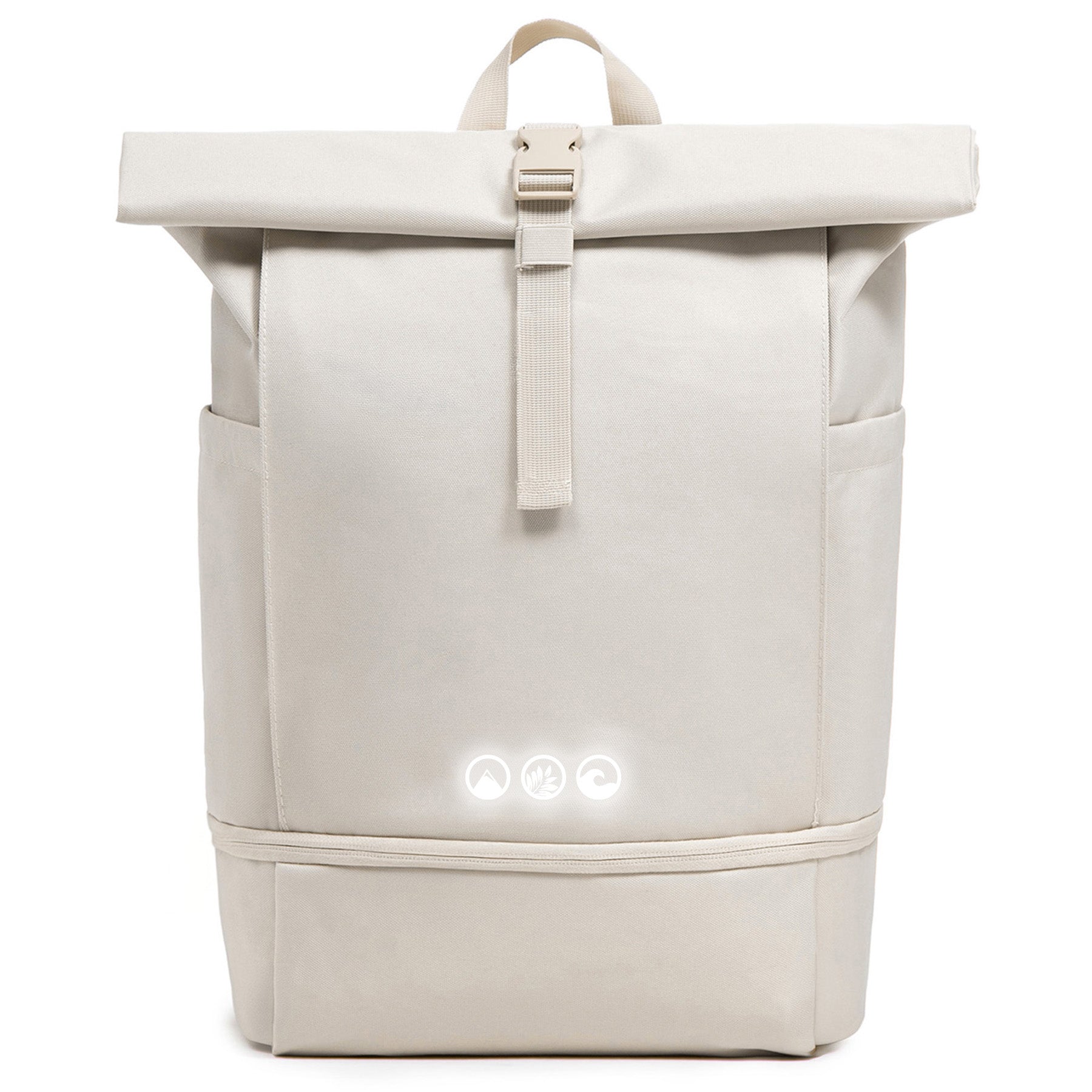 Rolltop Rucksack gross - Backpack Laptop-Fach Schuh-Fach