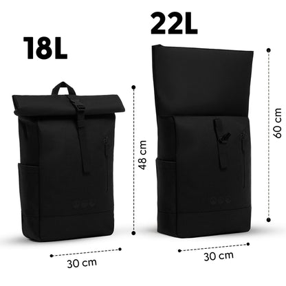 Rolltop Rucksack gross - Backpack SONS OF ALOHA Laptop-Fach Schuh-Fach