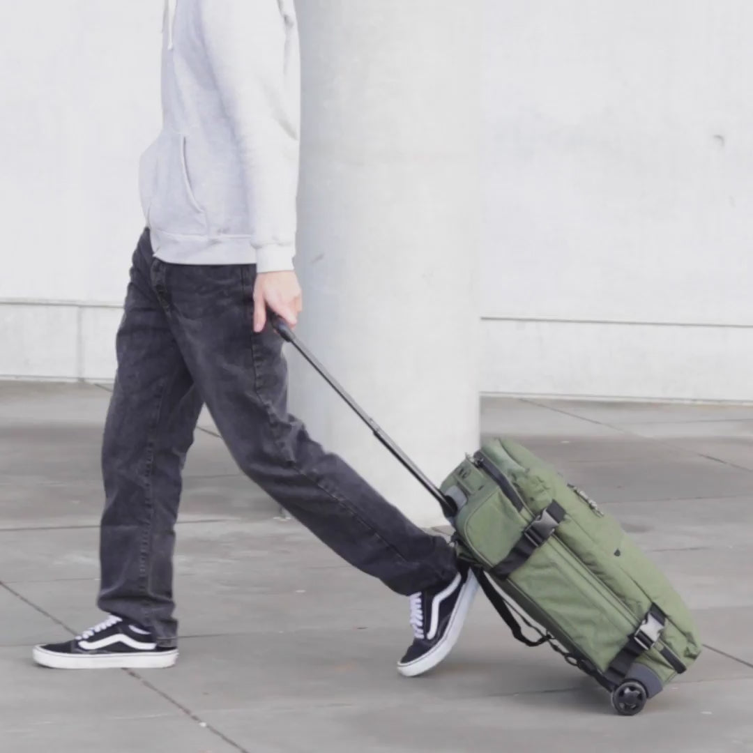 Hand luggage suitcase with backpack function: 2in1 I SONS OF ALOHA